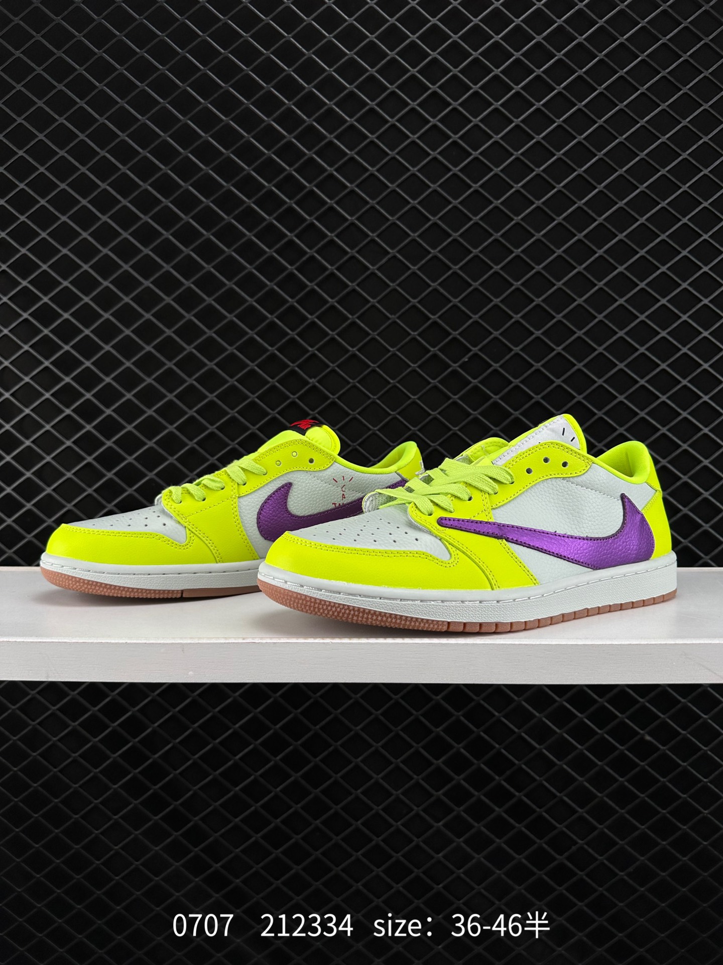 Fragment Design x Travis Scott x Nike Air Jordan 1 Low OG SP”Military Blue”